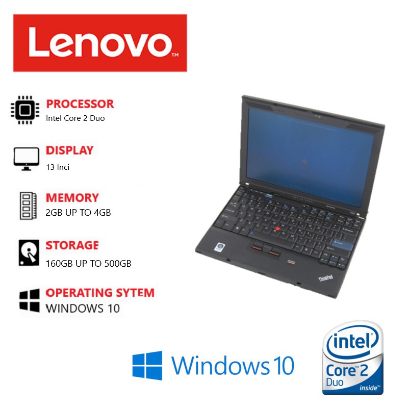 Laptop murah ex display mulus like new Laptop Thinkpad X200 1 JUTAAN BERGARANSI