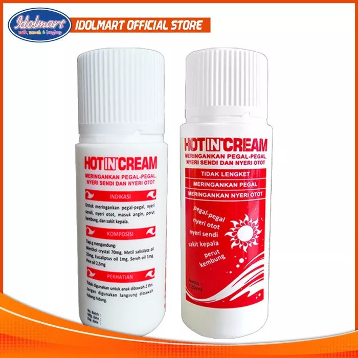 Jual Idolmart Hot In Cream Ml Hot In Cream Aroma Hot In Cream Shopee Indonesia