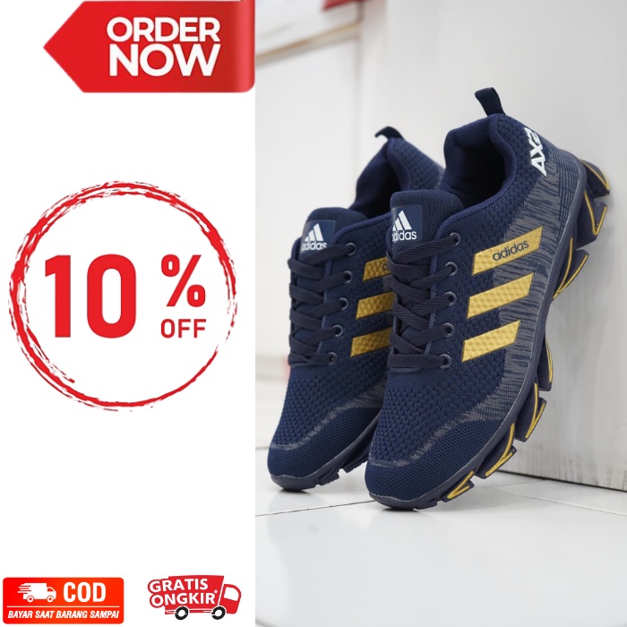 Sepatu Sneakers Pria Wanita Adidas Sport Springblade Zoom Premium