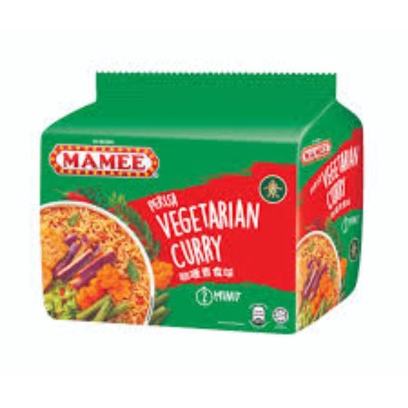 Jual Mamee Mie Instant Isi 5pack Malaysia Curry Vegetarian Shopee