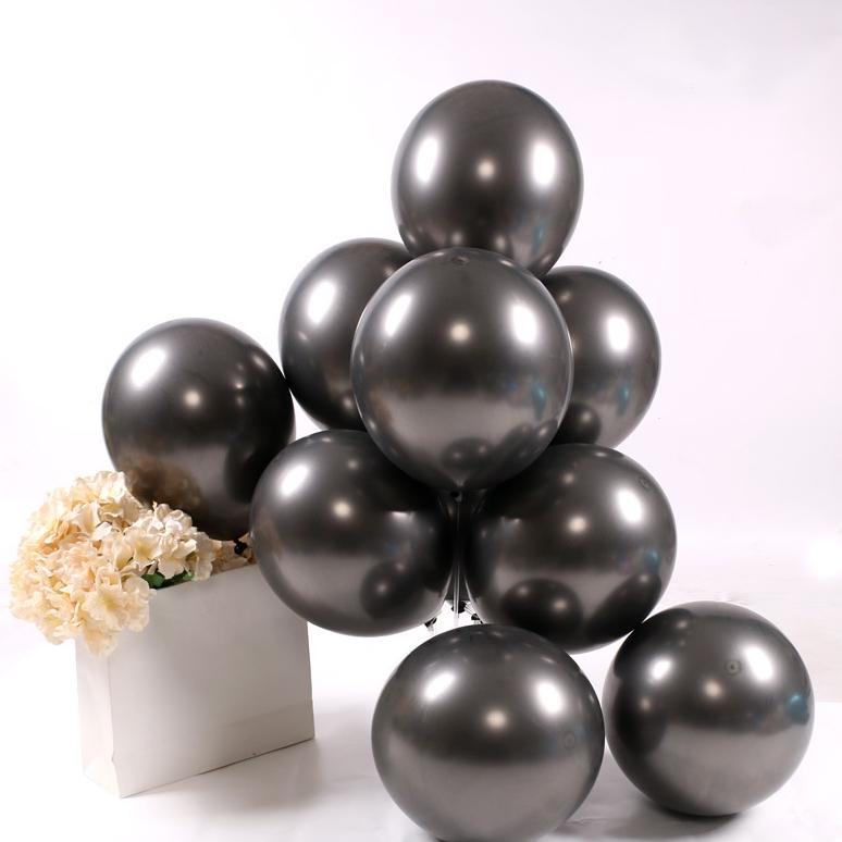 Balon Latex Chrome 12 Inch ( 50 Pcs)