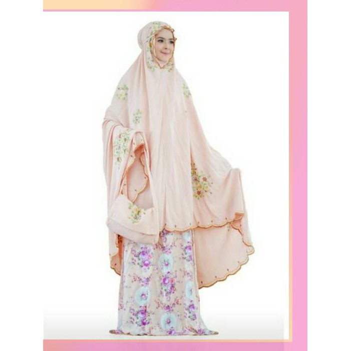 Mukena Anaya / mukena tasik / mukena katun rayon / mukena bordir