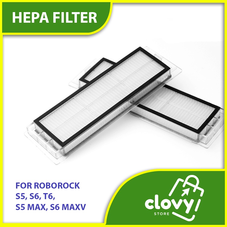 Roborock S5, S6, T6, S5 MAX, S6 MAXV Hepa Filter