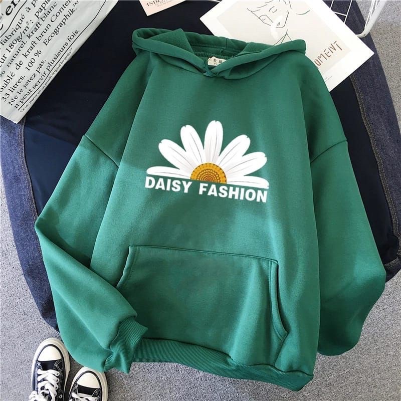 SWEATER DAISY FASHION MURAH FLEECE