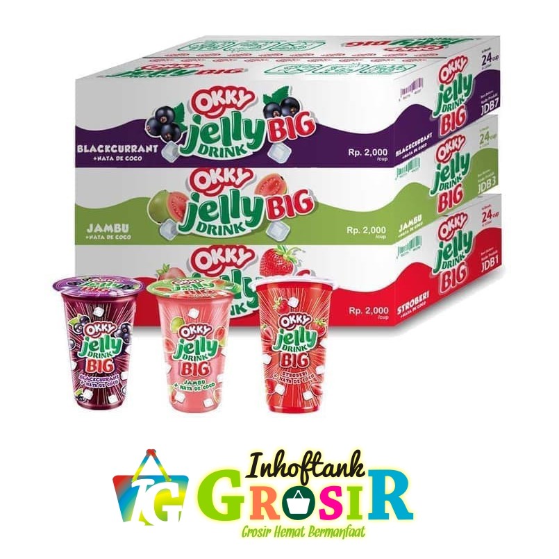 Okky Jelly Drink BIG (1 Dus/ 24 Cup)