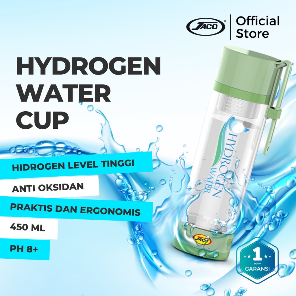 Jaco Hydrogen Water Cup JC 117 Water Purifier Bottle Air Hidrogen