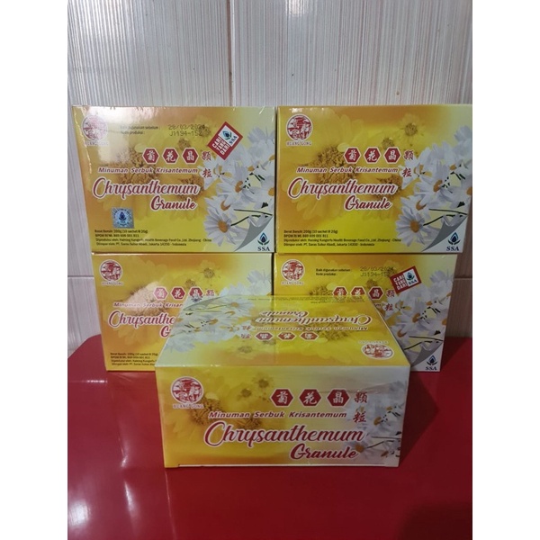

teh chrysanthemum granule minuman serbuk 10bks