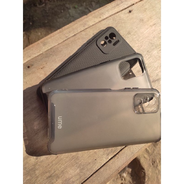 Xiaomi redmi note 10 || case frosted tritone, Case Ume dan Case luxury fiber