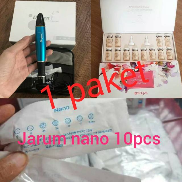 Ready paket sulam bedak bbglow / alat facial sulam bedak bbglow