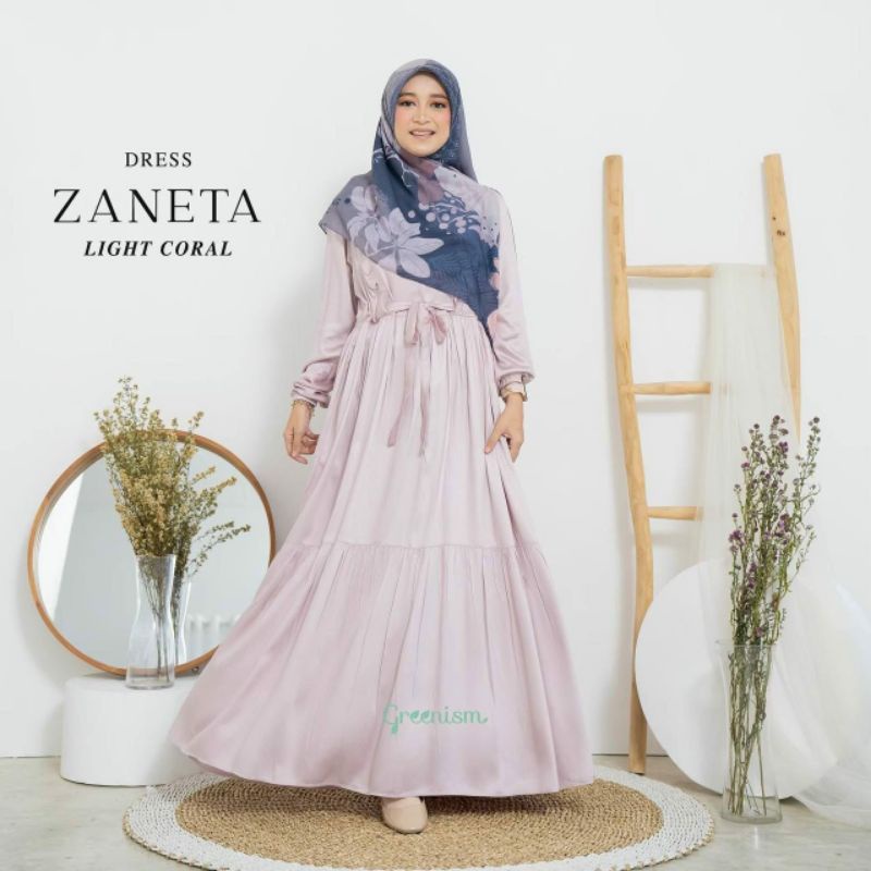 Zaneta dress greenism