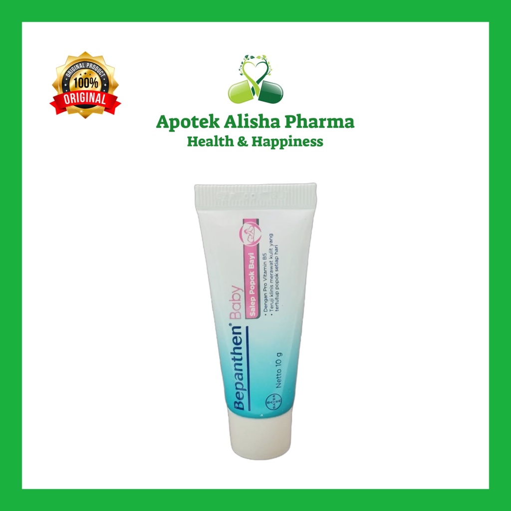 Salep Ruam Popok Bayi/Bepanthen Baby Nappy Care Ointment 10/20gr-Bepanten Krim Pantat Bayi Lecet/Merah