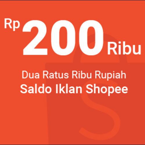 Saldo Iklan Shopee Rp 200.000 | Shopee Indonesia