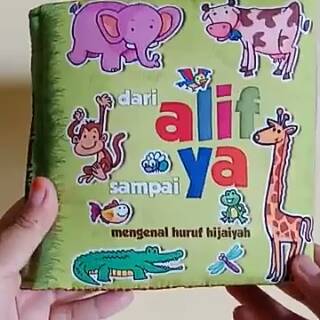 Buku bantal mengenal huruf hijaiyah alif Shopee Indonesia