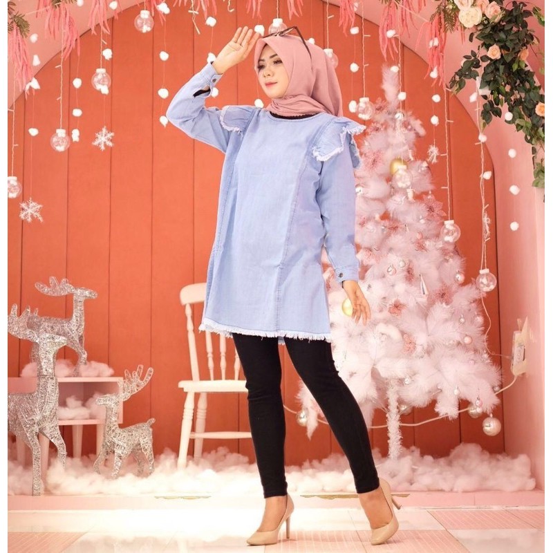 YEMA TUNIK JEANS RAWIS