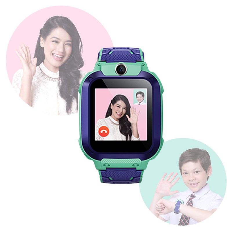 Imoo Z5 - Kids Watch Phone - Green / Pink - Waterproof - Baru Original Resmi