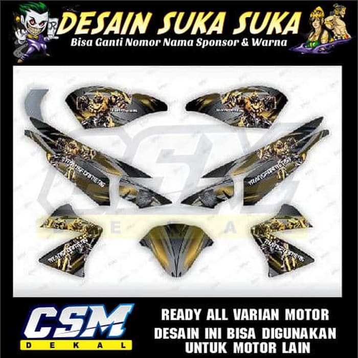 700 Dekal Decal Motor Vixion Old Lama Stiker Sticker Striping