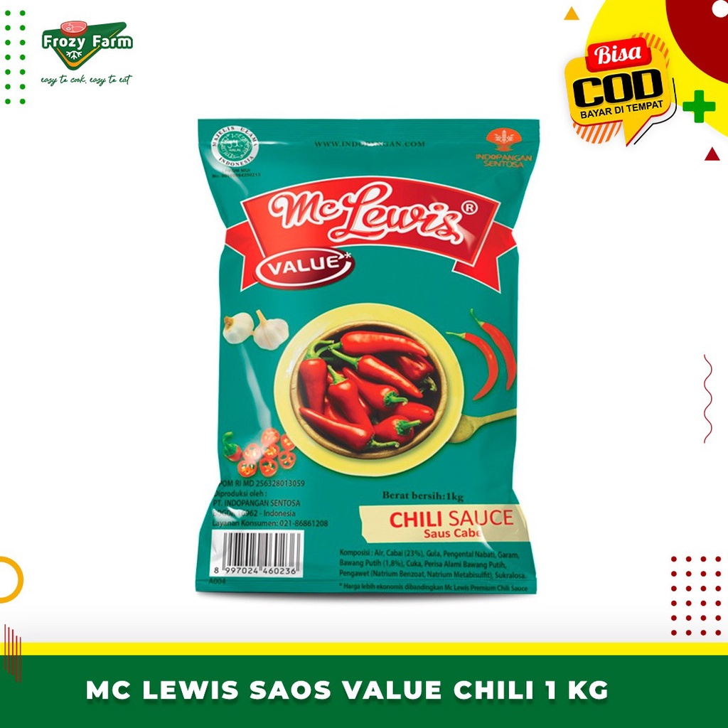 

Mc Lewis Value Chili 1 Kg