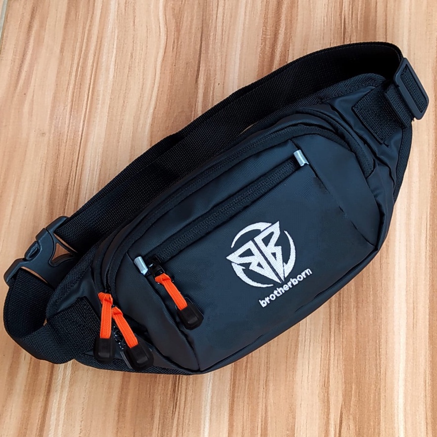 Tas Slempang pinggang Waistbag Pria Anti air keren