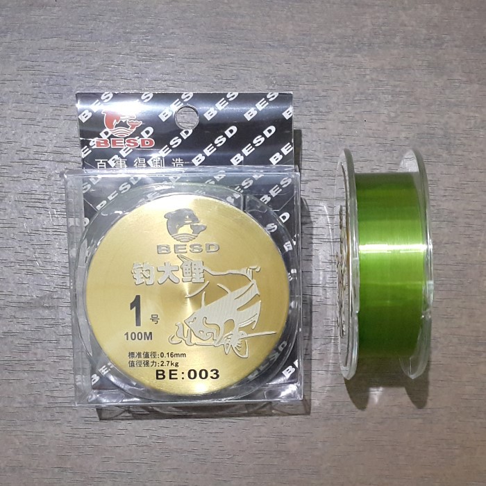 Besd Be 003 Gold Senar Pancing Alat Pancing Shopee Indonesia