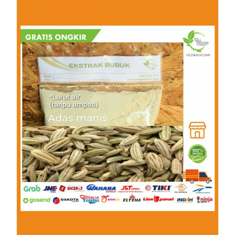 

Adas Manis Ekstrak bubuk serbuk Anise seeds Ekstraksi