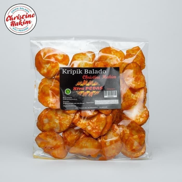 

Kripik Balado Extra Pedas Christine Hakim 250g / Keripik Sanjai Balado