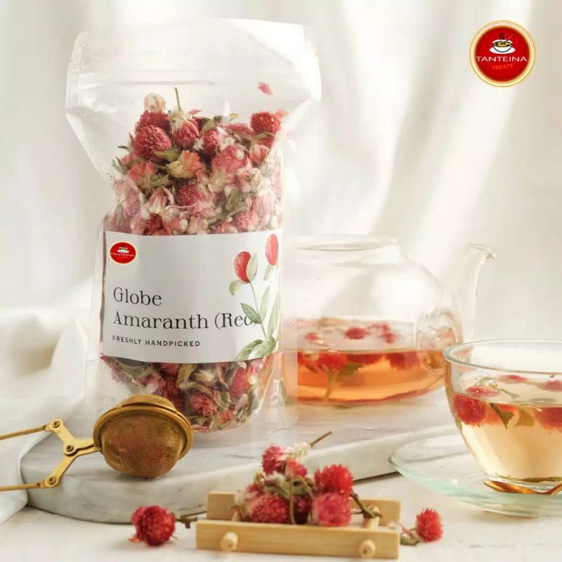 

GLOBE AMARANTH RED FLOWER TEA