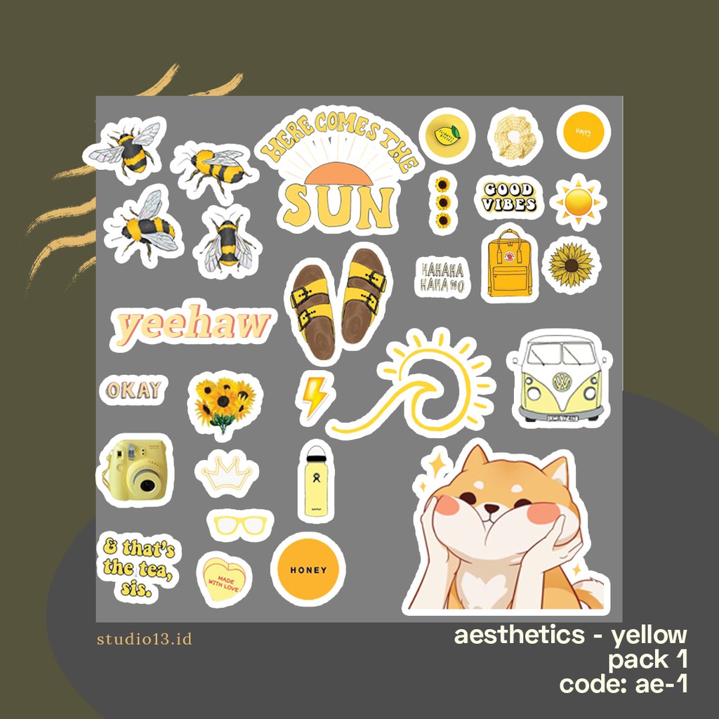 

Aesthetic Sticker Pack