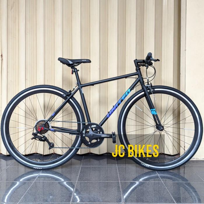 Sepeda | Sepeda Balap Hybrid United Slick 700, 8 Speed