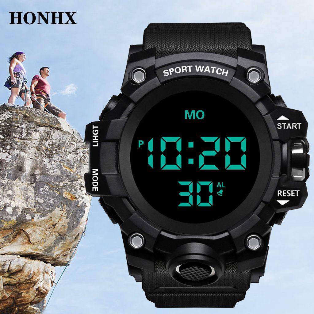 HONHX 5783 Jam Tangan Pria Digital Rubber WK-SBY