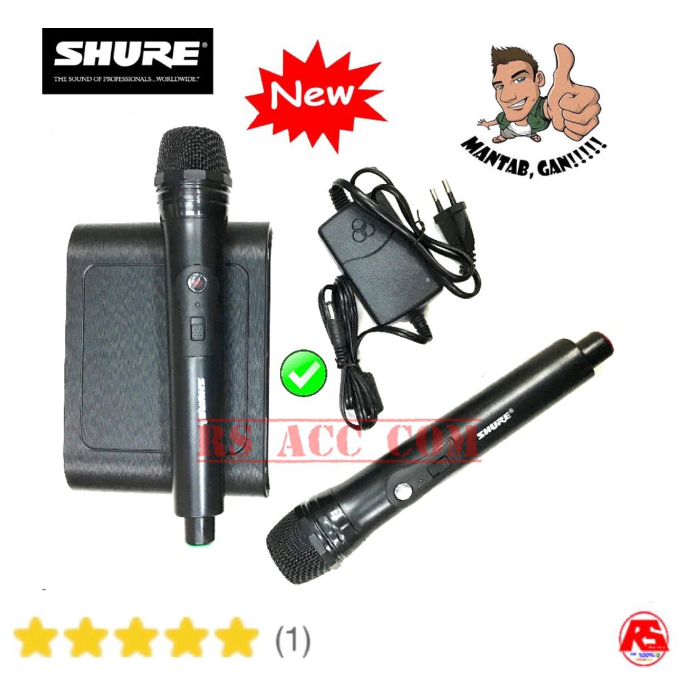 MiC Wereless Shure PGX288U bisa ganti Channel