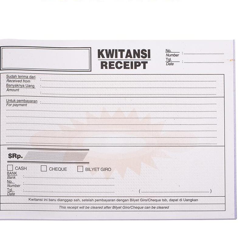 

BEST SELLER ★ KWITANSI SWALLOW 857 50/R2 NCR KWARTO+