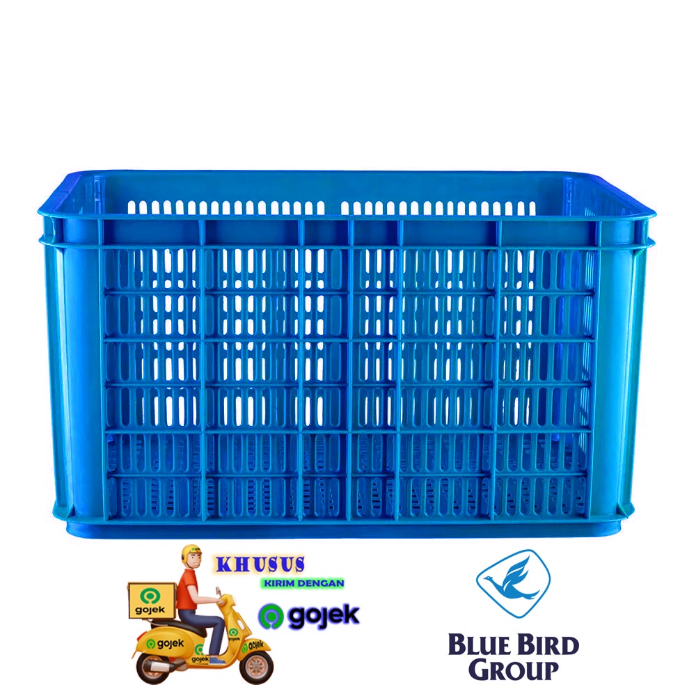 Krat/Keranjang Buah Jumbo Multiguna SUPER KUAT [KHUSUS JASA KIRIM GOJEK & Bluebird] MURAH SURABAYA