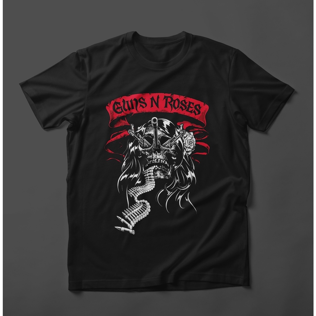 KAOS PRIA GUNS N ROSES. KAOS MUSIC. KAOS BAND. KAOS DISTRO ORIGINAL