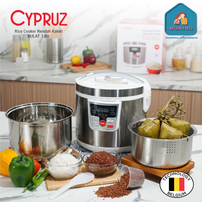 Cypruz Rice cooker Low Carbo 1,8 Liter