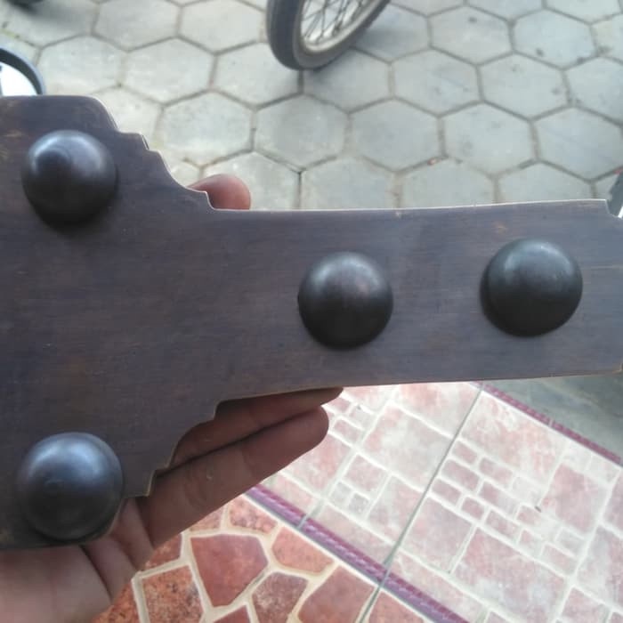 Engsel Plat Dekoratif Pintu Jati Gerbang Kuningan / Hinge Plate Asli