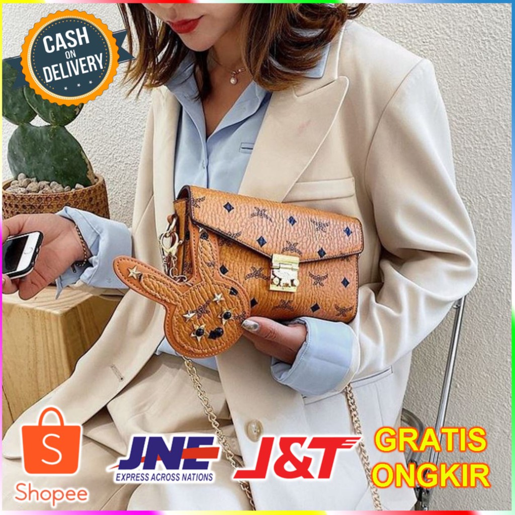 TAS SELEPANG WANITA RABBIT/TAS WANITA IMPORT/TAS SELEMPANG IMPORT/TAS WANITA PREMIUM#T8807