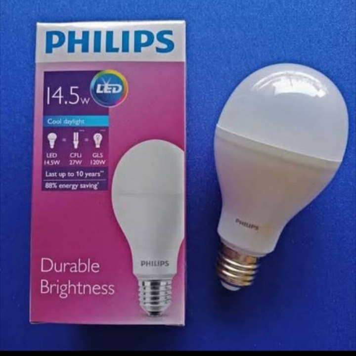 Lampu LED Philip Philips 14 w 14.5 watt Paling Terang ORIGINAL Garansi