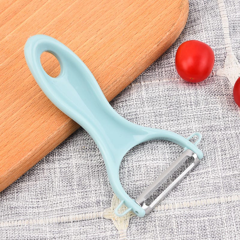 Alat Pengupas Kulit Buah Stainless / Peeler Knife / Serutan Kentang Sayur / Fruit Slicer / Pisau Kupas Praktis Serbaguna-6