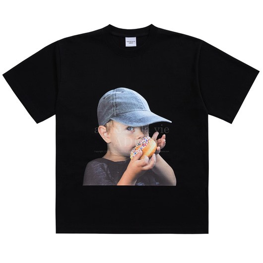 Acme De La Vie ADLV Baby Face T-shirt Black Cap Boy 100% Original