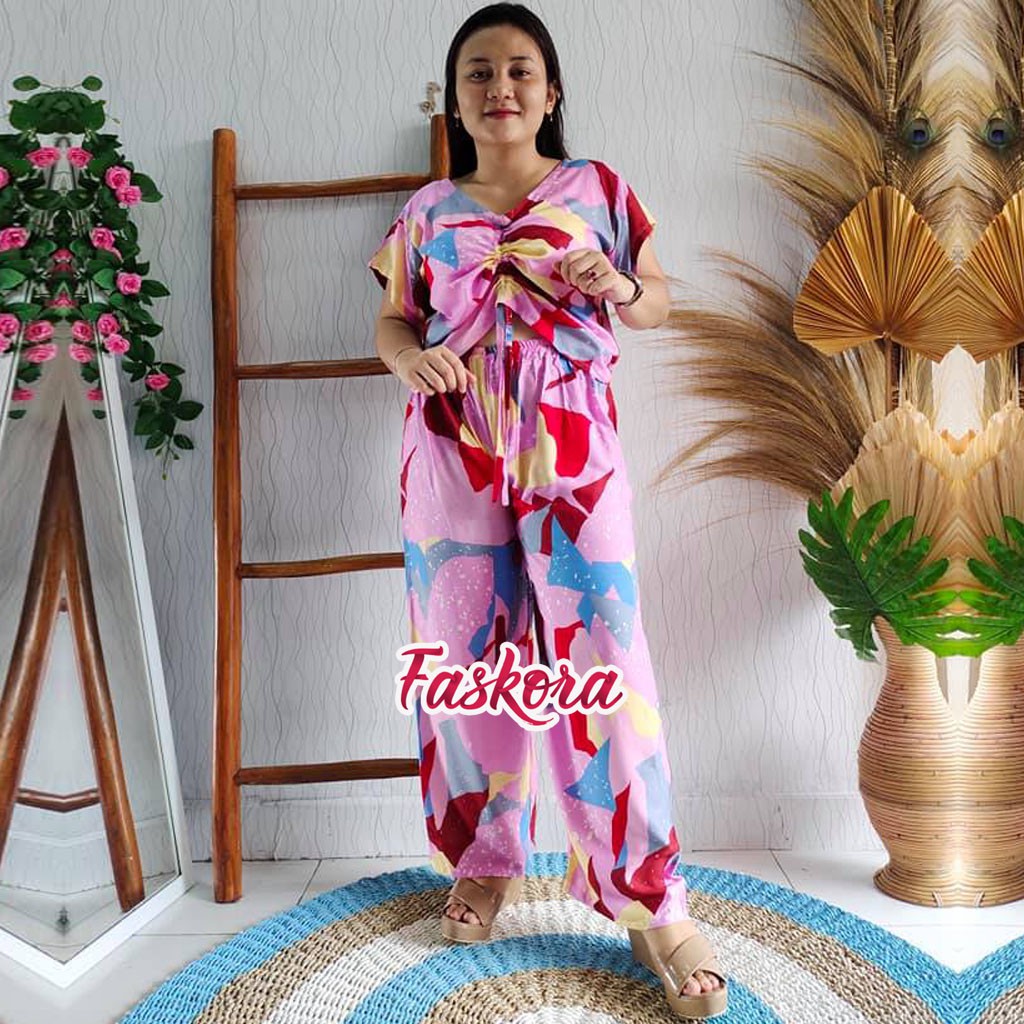 Baju Kerut Sabrina Lengan Pendek Puzzle / Sabrina Kerut Jumbo Wanita / Atasan Kerut Wanita Crop Top