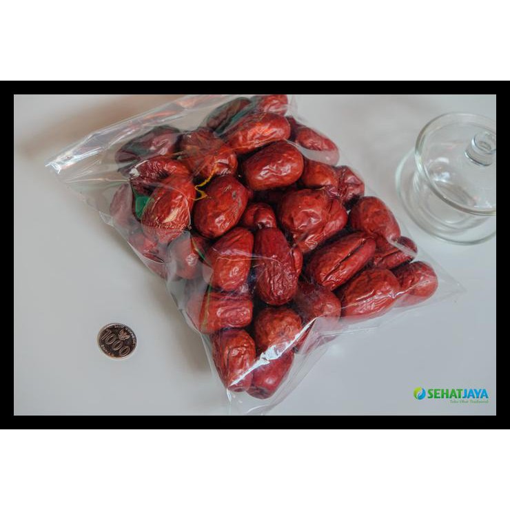 

St4I Angco Ang Co Hong Zao (Red Dates) Kurma Merah Premium Jumbo 500 Gram K7X7