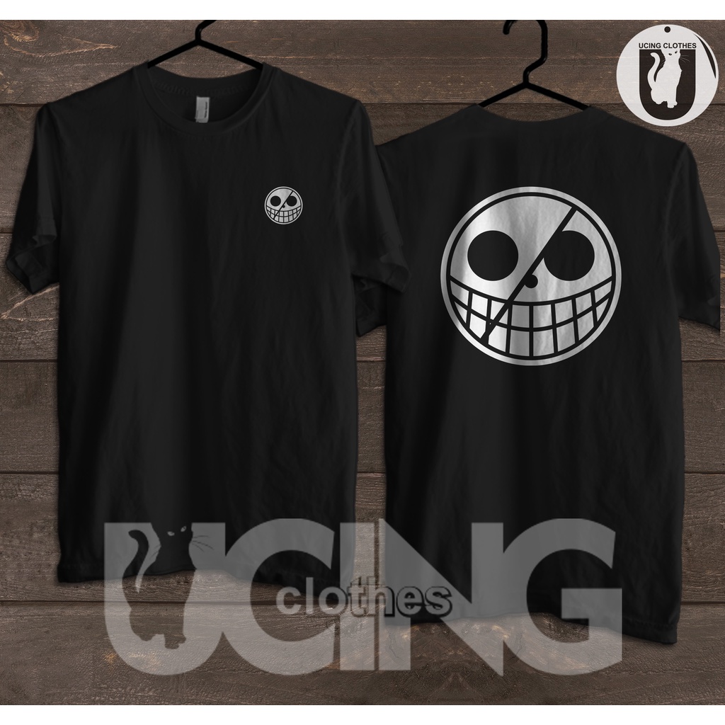 Kaos Baju Logo Doflamingo Jolly Roger Kaos One Piece
