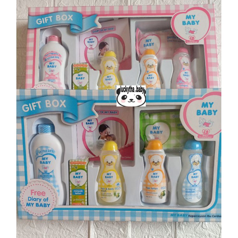 PAKET MY BABY BOX / GIFT SET BAYI / KADO BAYI / SABUN BAYI / PERLENGKAPAN MANDI BAYI