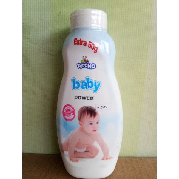KODOMO BABY POWDER CHAMOMILE, REFRESHING, RICE MILK 200+50GR