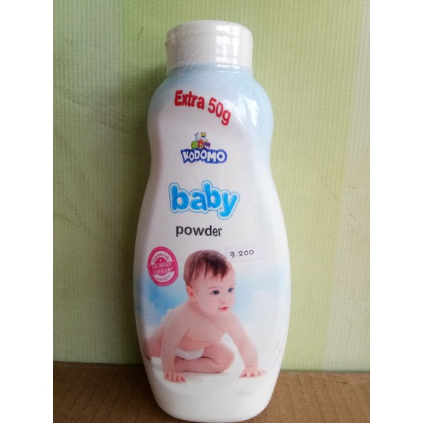 KODOMO BABY POWDER CHAMOMILE, REFRESHING, RICE MILK 200+50GR