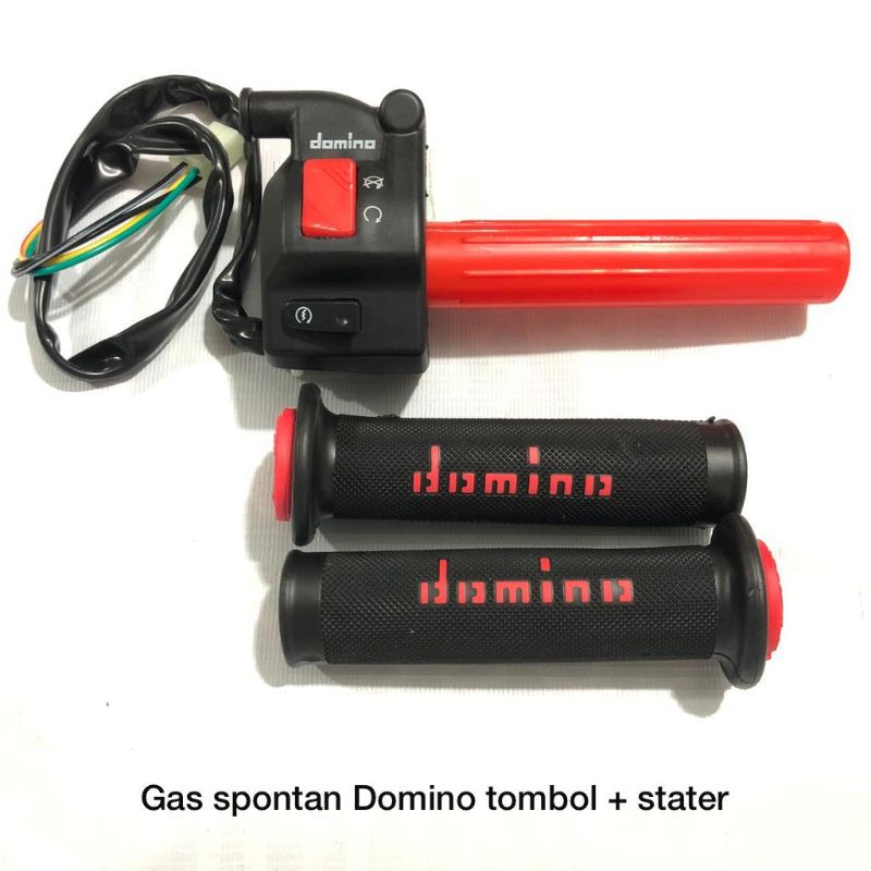 Gas Kontan Domino 2Tombol/Termurah Gas Kontan + Stater Domino/Gas Motor Variasi Murah