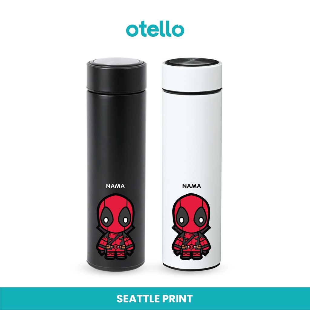 Tumbler Deadpool Marvel Superhero Print Botol Minum Karakter Anak Lucu Thumbler Water Bottle Tamblr