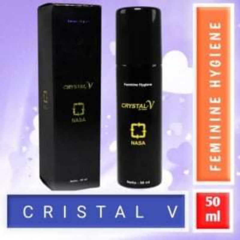 Crystal-V Spray Feminine Hygine