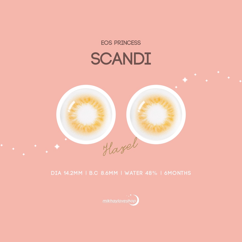 MIKHAYLOVESHOP Softlens Scandi Hazel | EOS Princess