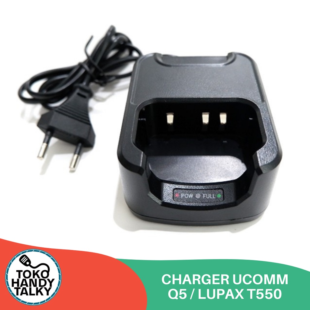 CHARGER HANDY TALKY UCOMM Q5 / LUPAX T550 NEW